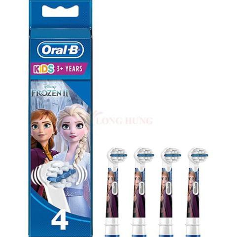 [Hàng Auth] Đầu bàn chải thay thế bàn chải điện trẻ em Oral-B Disney Frozen - Hàng nhập khẩu