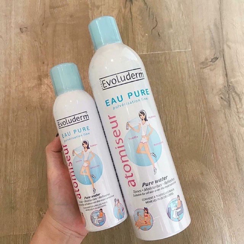 Xịt Khoáng Evoluderm Pháp 150ml