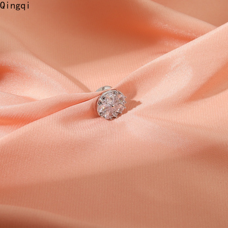 Ghim cài áo MISS ZOE hình hoa đính đá thời trang