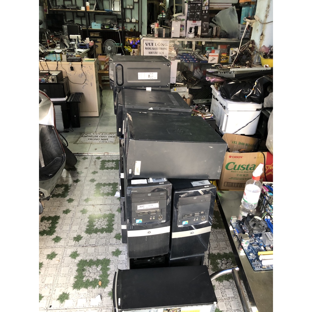 Thùng máy tính bàn HP core 2   cho học sinh - sinh viên - nhân viên văn phòng siêu bền bỉ