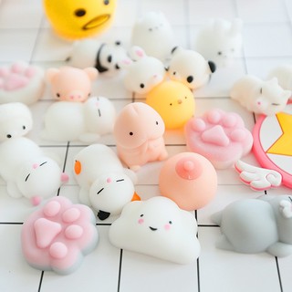 Đồ Chơi Squishy Mochi Hình Thú Cực Dễ Thương Siêu Mềm Siêu Mịn