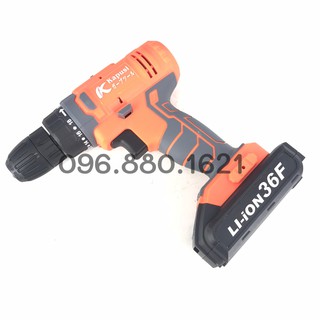 Máy khoan pin Kapusi 2 pin 2 tốc độ 36F KHÔNG PIN