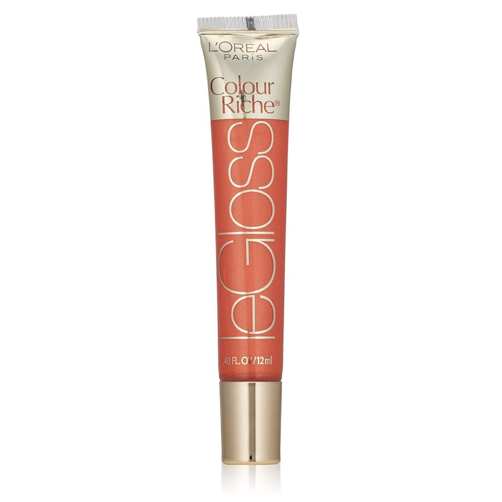 Son bóng có màu L'Oréal Paris Colour Riche Le Gloss 159 Golden Splash 12ml (Mỹ