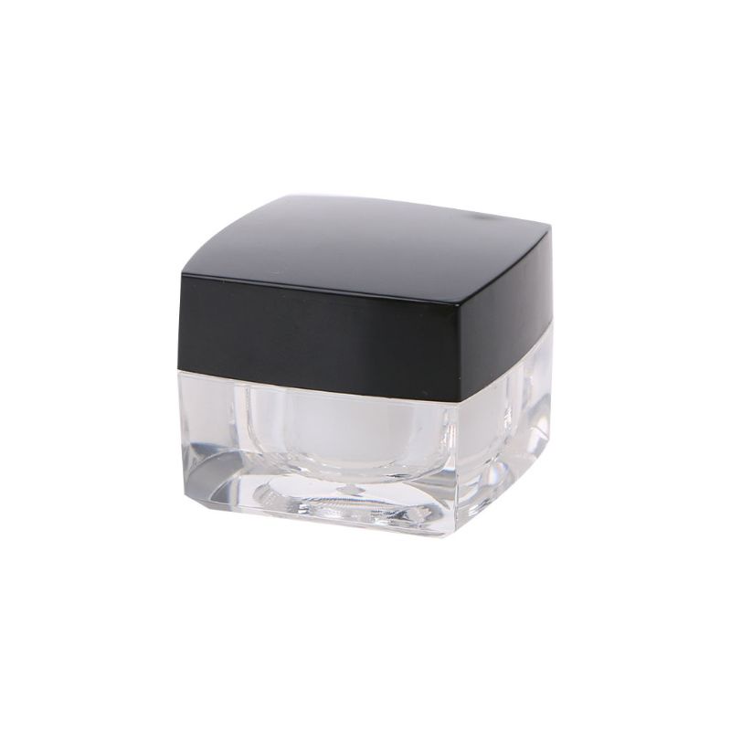 Hũ Rỗng Hình Vuông Nhỏ Đựng Mỹ Phẩm Son Môi Phấn Mắt Đa Năng