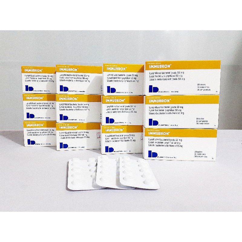 IMMUBRON - Tăng Cường Sức Đề Kháng/ Phòng nhiễm khuẩn đường hô hấp trên