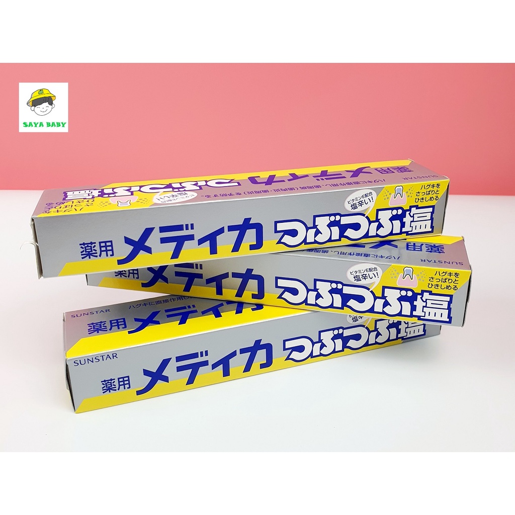 Kem đánh răng muối Sunstar, kem đánh răng Nhật Bản 170G nội địa