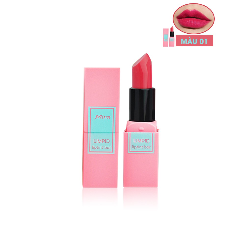 [Chính hãng] Son Dưỡng Bền Màu Tự Nhiên Hàn Quốc MIRA Liptint Bar