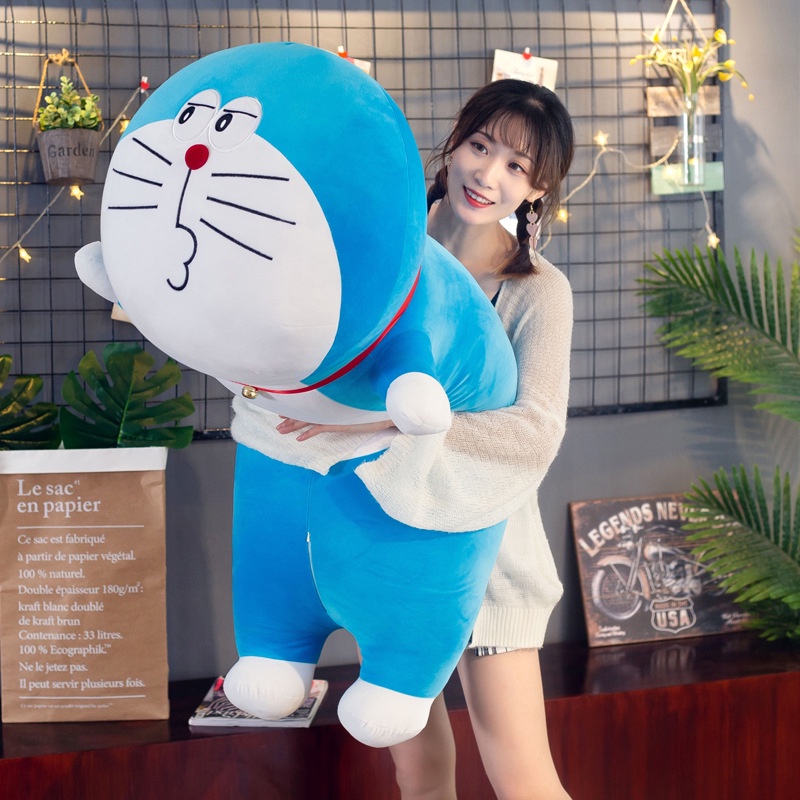 Gấu Bông Doremon - Gối ôm Doremon Nằm Dài Khổng Lồ
