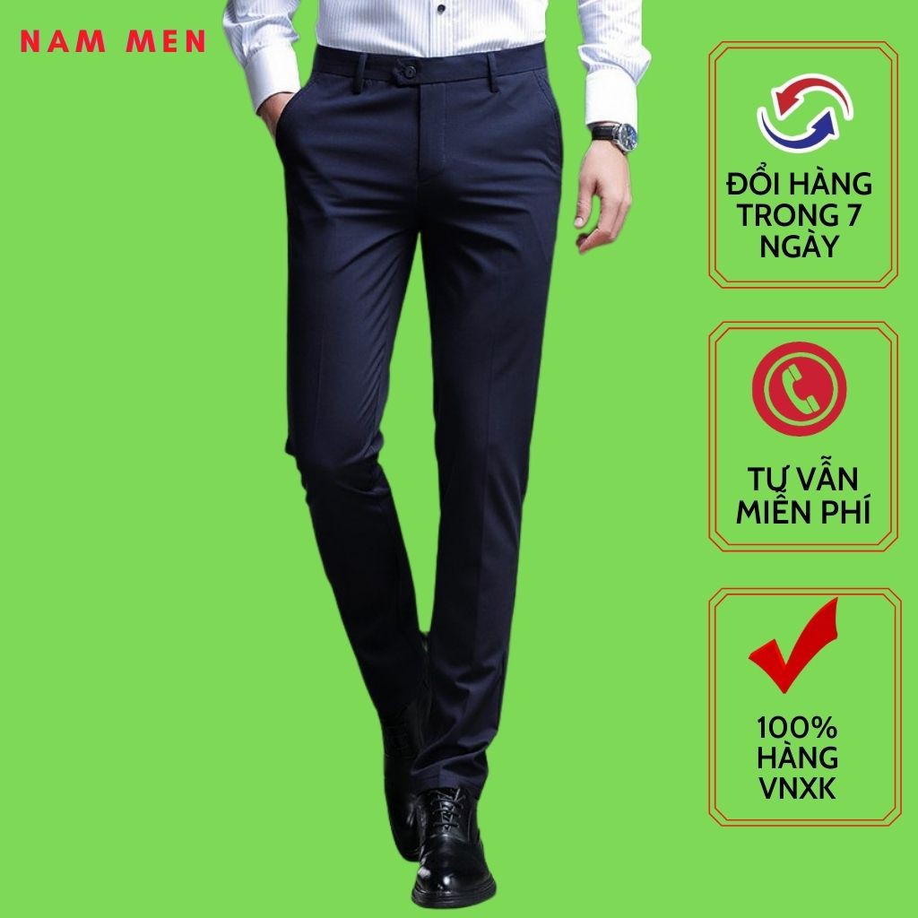 Quần Âu, Quần Tây Nam Công Sở Vải Chéo Cao Cấp | BigBuy360 - bigbuy360.vn