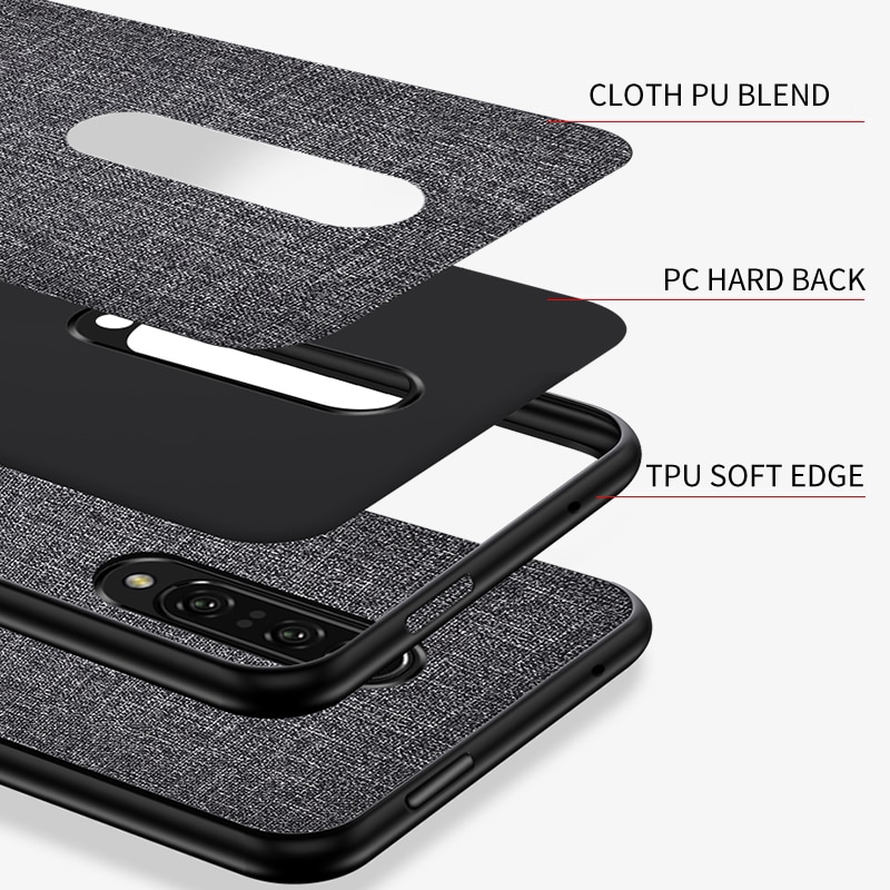 Ốp lưng kiểu vải cho OnePlus 7 Pro 7t Pro 6T 6