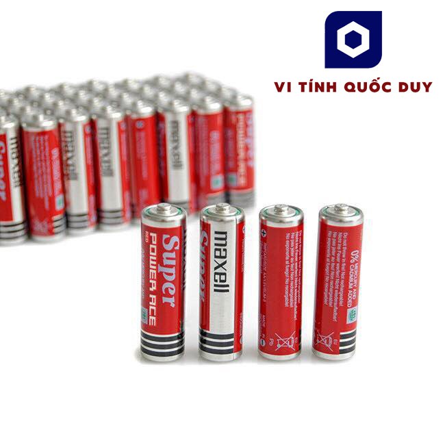 5 vỉ 20 viên Pin tiểu 2A Maxell. Made in Indonesia. Pin chính hãng. Nhập khẩu từ Indonesia. Không chính hãng đền gấp đôi