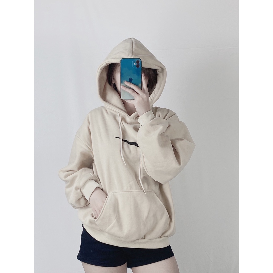 Áo hoodie Nike chính hãng dài tay có mũ tick thêu xịn chất nỉ dày GZ Store GZHD055