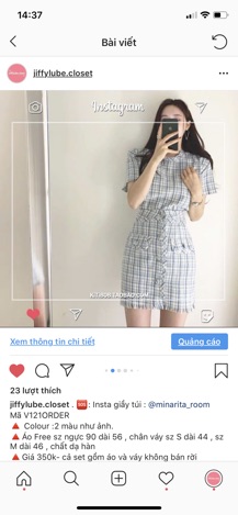 [ORDER] Set váy HQ