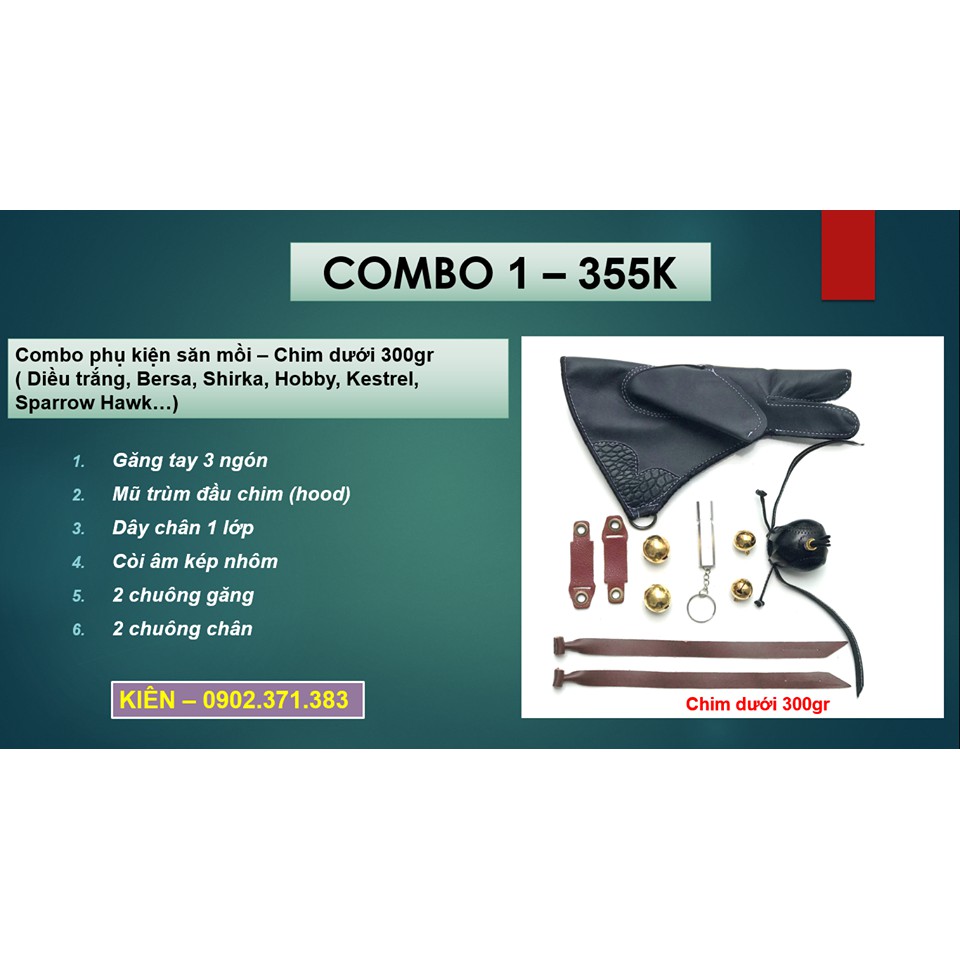 Combo_Combo phụ kiện chim săn