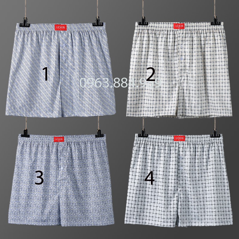 Combo 3 quần ngủ caro NG.01 cực thoáng mát