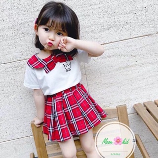Váy kẻ bé cao cấp