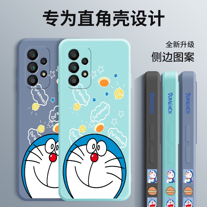 Ốp Điện Thoại tpu Silicon Mềm Hình Doraemon Cho Samsung A13 4G A13 5G A33 5G A73 5G A53 5G A03S A21s edge