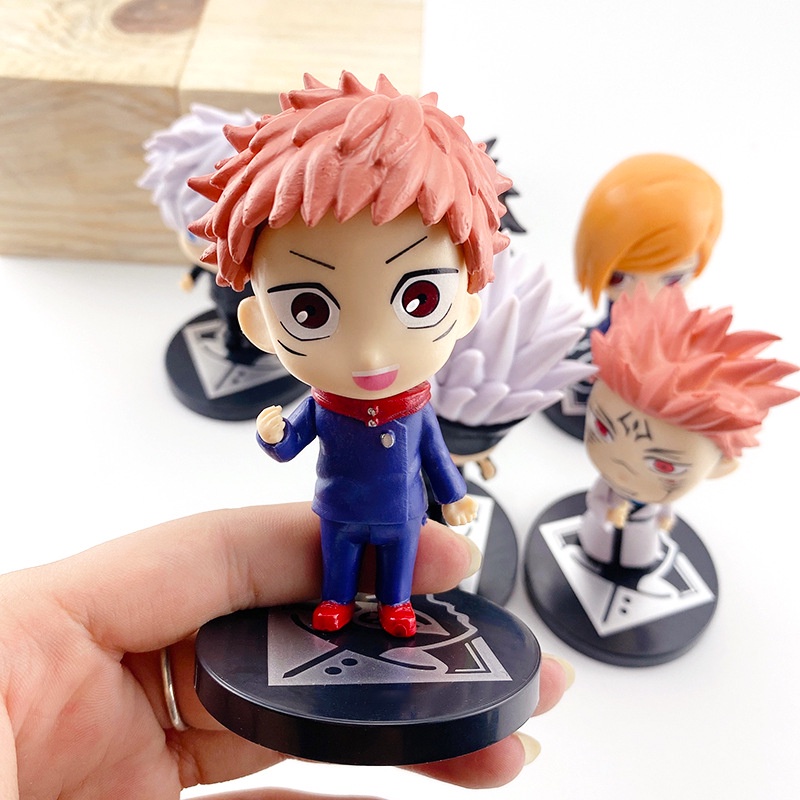 [COMBO 6 EM] Mô hình tượng nhân vật Anime Jujutsu Kaisen Chú Thuật Hồi Chiến chibi Yuji Itadori Satoru Gojo Fushiguro