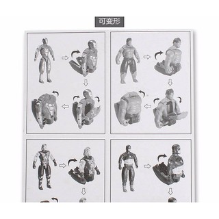Bộ đồ chơi siêu nhân ghép