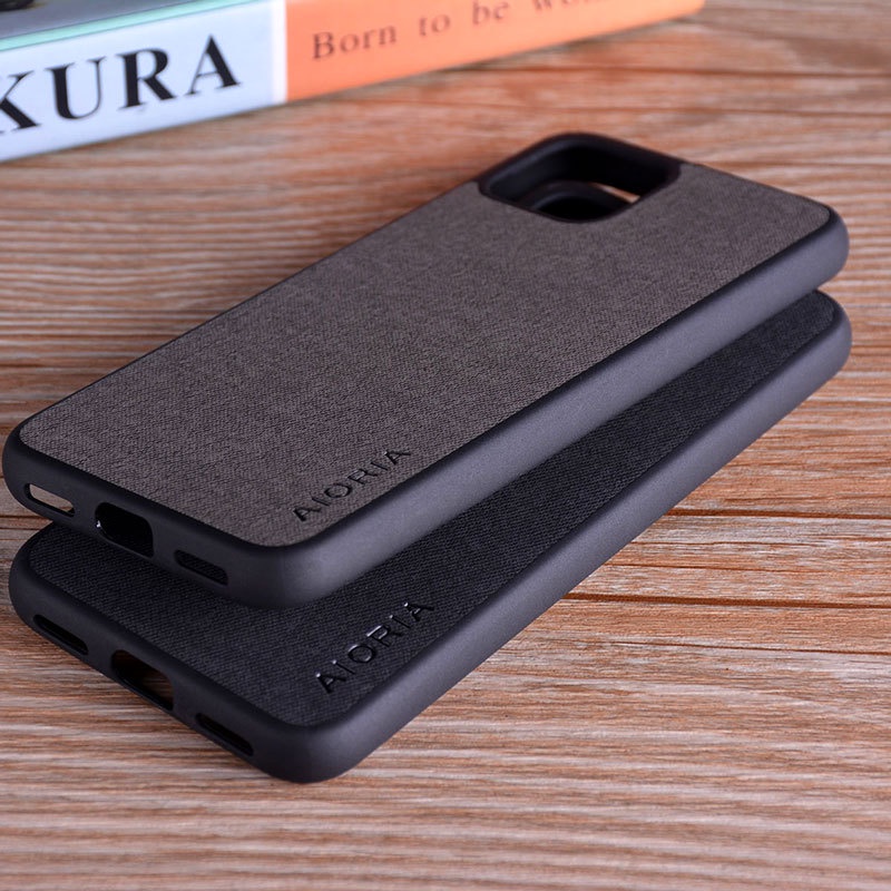 Ốp Lưng Vải Fabric Aioria Chống Sốc Google Pixel 4 - 4XL - 4a5G - 5 - 5a5G - 6 - 6Pro - 7 - 7Pro