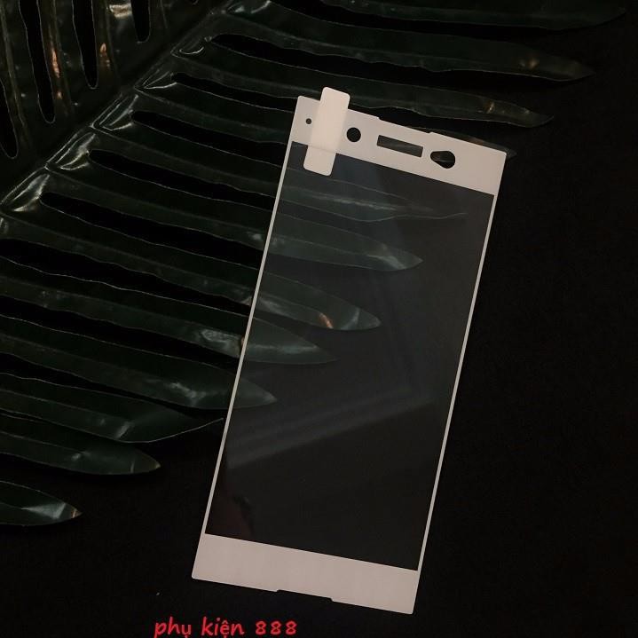Miếng dán kính cường lực Sony XA1 Ultra full màn Glass - CL065
