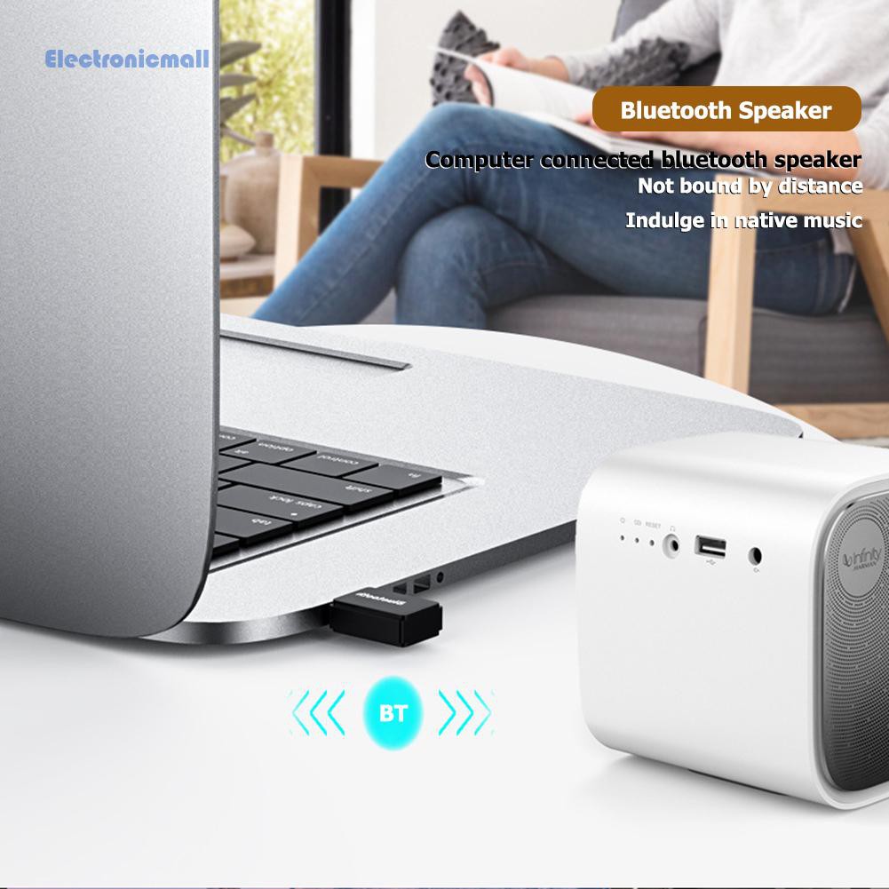 Bộ Chuyển Đổi Âm Thanh Không Dây Bluetooth 5.0 Mall01 Pc-T7 Cho Máy Tính