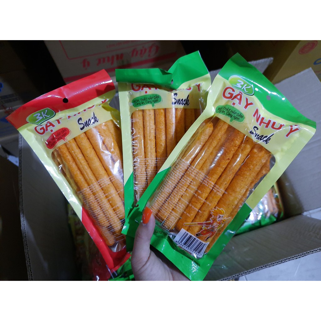 10 gói snack gậy như ý SỈ LẺ ĐÒ ĂN VẶT