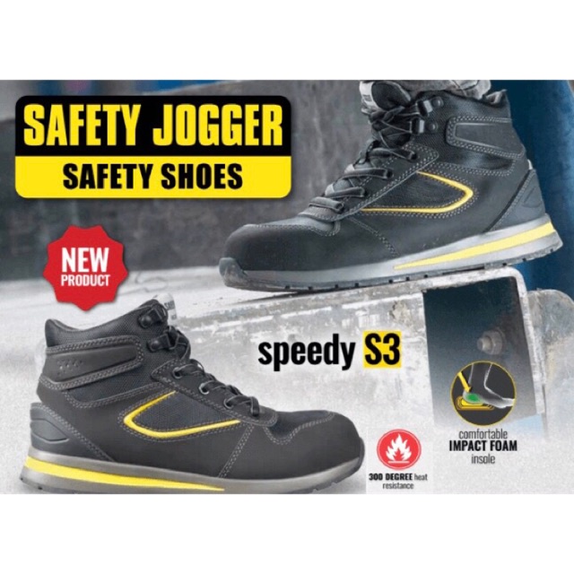 Giày bảo hộ lao động chịu nhiệt 300 độ Jogger Speedy S3