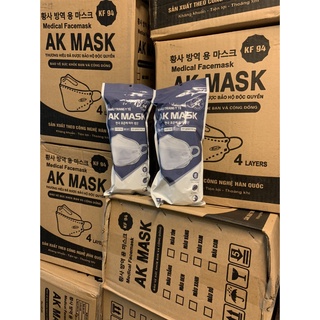 Khẩu trang 4D AK Mask KF94 Hàn Quốc (thùng 300 cái)