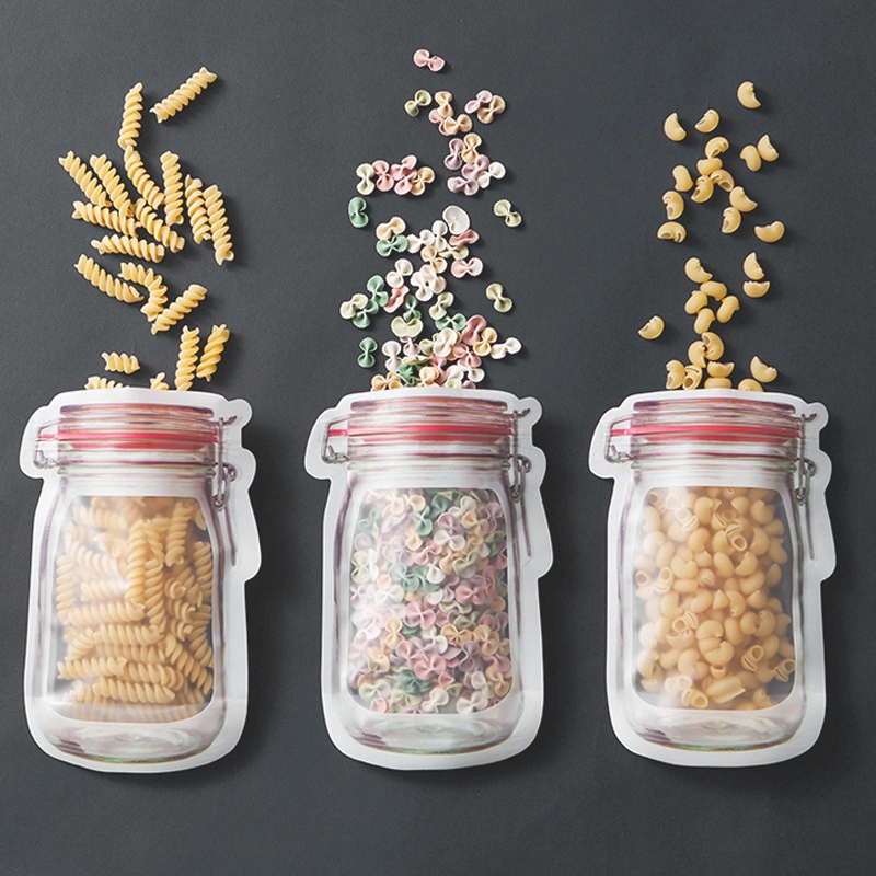 Set 5 túi zip chuyên dụng cho bảo quản thực phẩm
