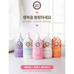 SỮA TẮM DƯỠNG THỂ Happy bath 900ml Hàn Quốc