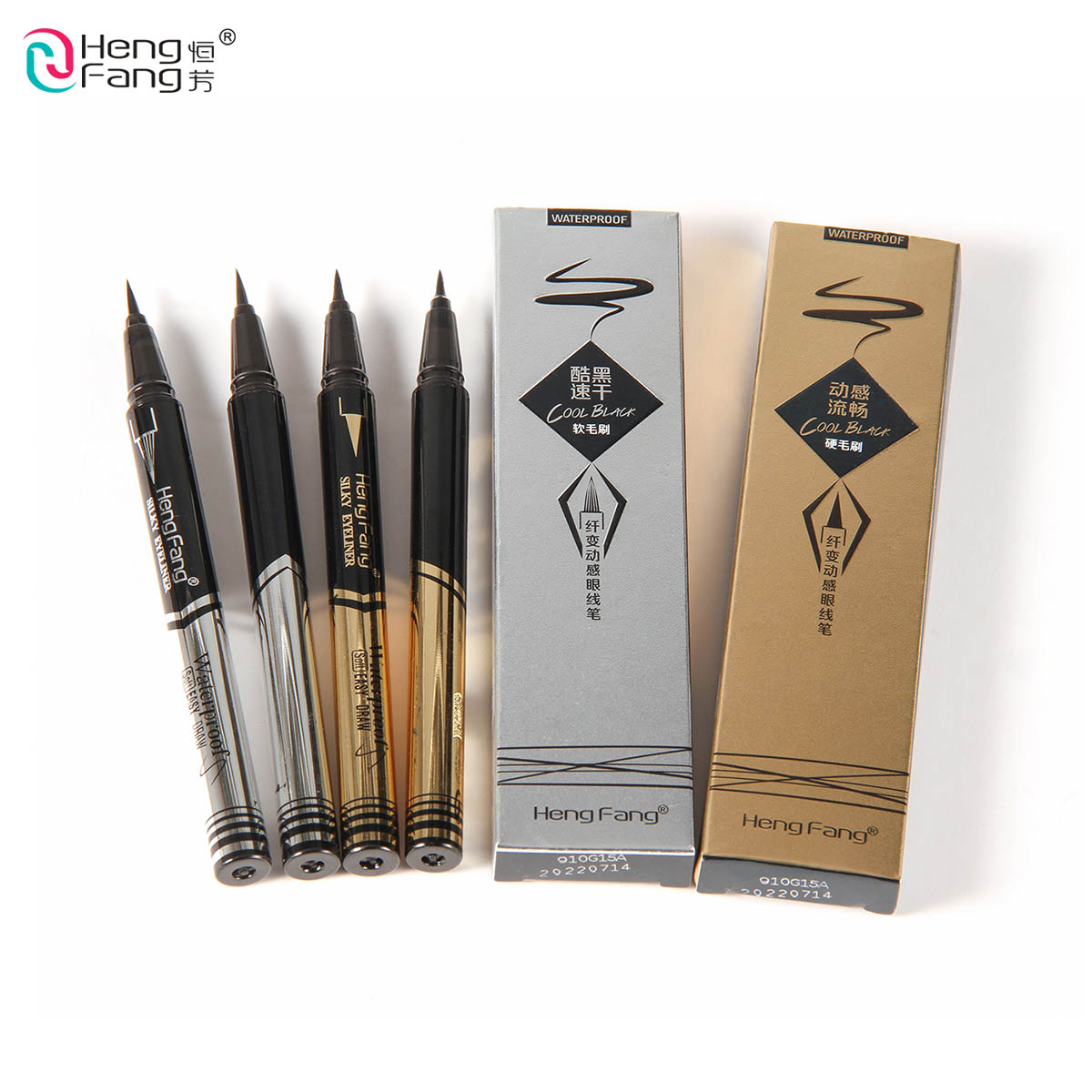 Bút kẻ mắt HengFang 52277 màu đen lâu trôi chống thấm nước 0.8g | BigBuy360 - bigbuy360.vn
