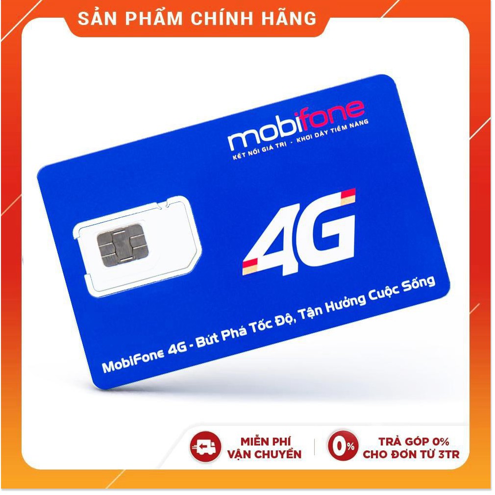 Sim 4G Mobifone C90|C90N 120GB 1 tháng)