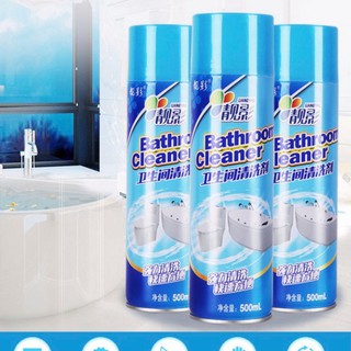 Chai xịt bọt tuyết tẩy rửa nhà tắm nhà vệ sinh Bathroom Cleaner 500ml làm sạch mới nhanh chóng toàn bộ đồ dùng