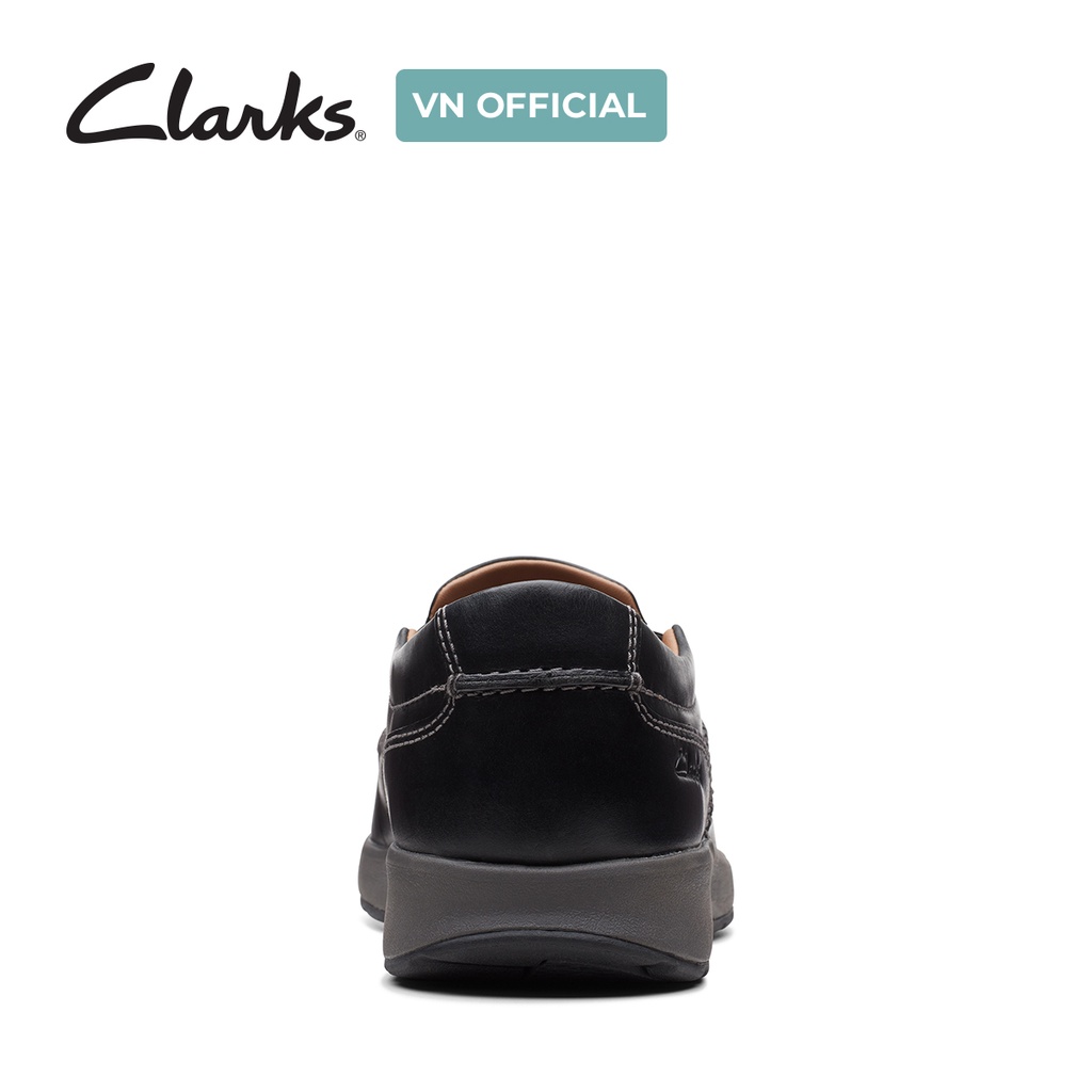 Giày Lười Nam CLARKS Un Trail Way Màu Đen