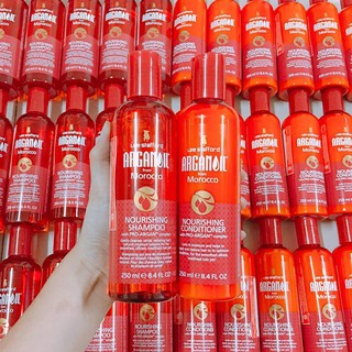 Bộ dầu gội  xả siêu mượt tinh dầu Argan Lee Stafford 200ml/ 1 chai