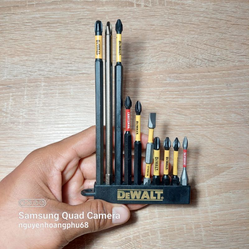 Bộ mũi vít Đầu Nối Gắn Vít Đầu Bắn Tôn Bosch Dewalt