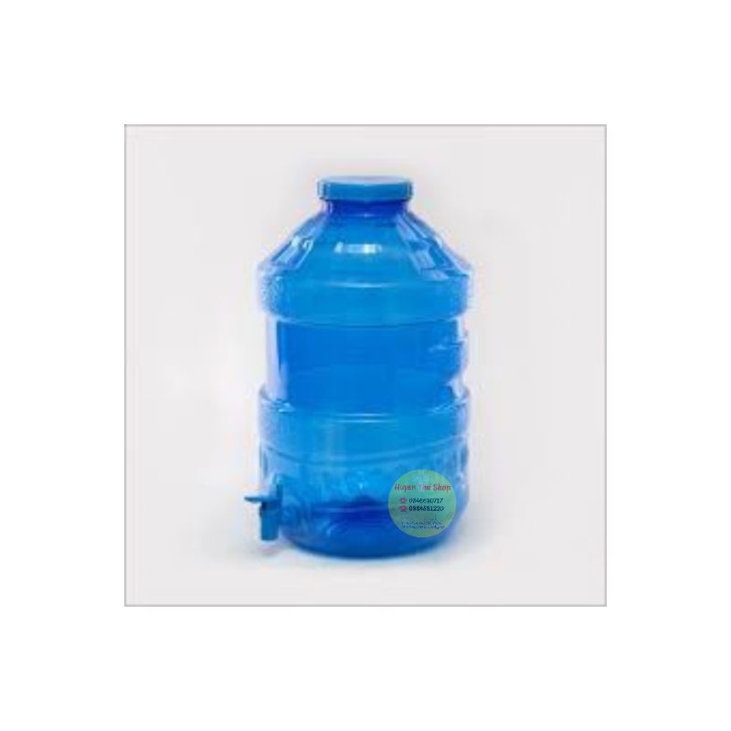 (Nhựa an toàn) Bình nước cổ to có vòi 20L Song Long | BigBuy360 - bigbuy360.vn