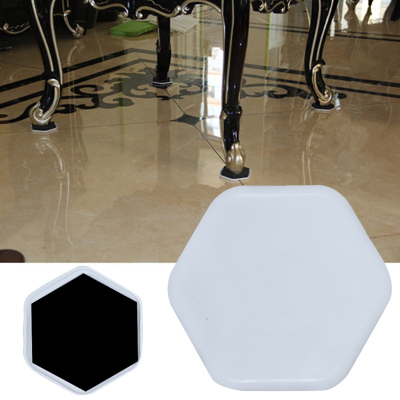Set 4 Miếng Đệm Lót Sàn Nhà Bảo Vệ Sàn Nhà Dễ Di Chuyển