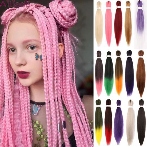 Bím Tóc Giả Dài 26 "Bện Sợi Tổng Hợp Chịu Nhiệt