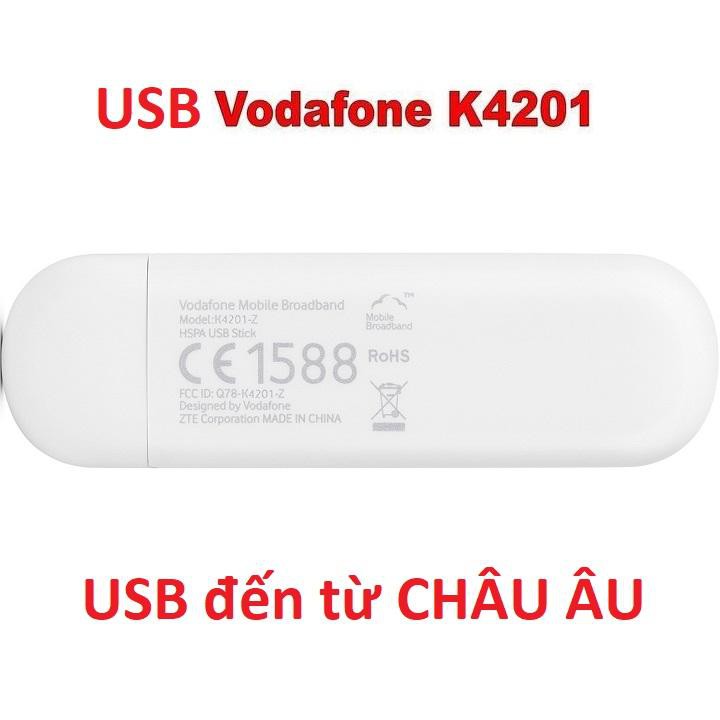 (TRỢ GIÁ) USB 3G ZTE Vodafone K4201-z tốc độ 21.6Mb - CẮM LÀ CHẠY USB K4201 | BigBuy360 - bigbuy360.vn