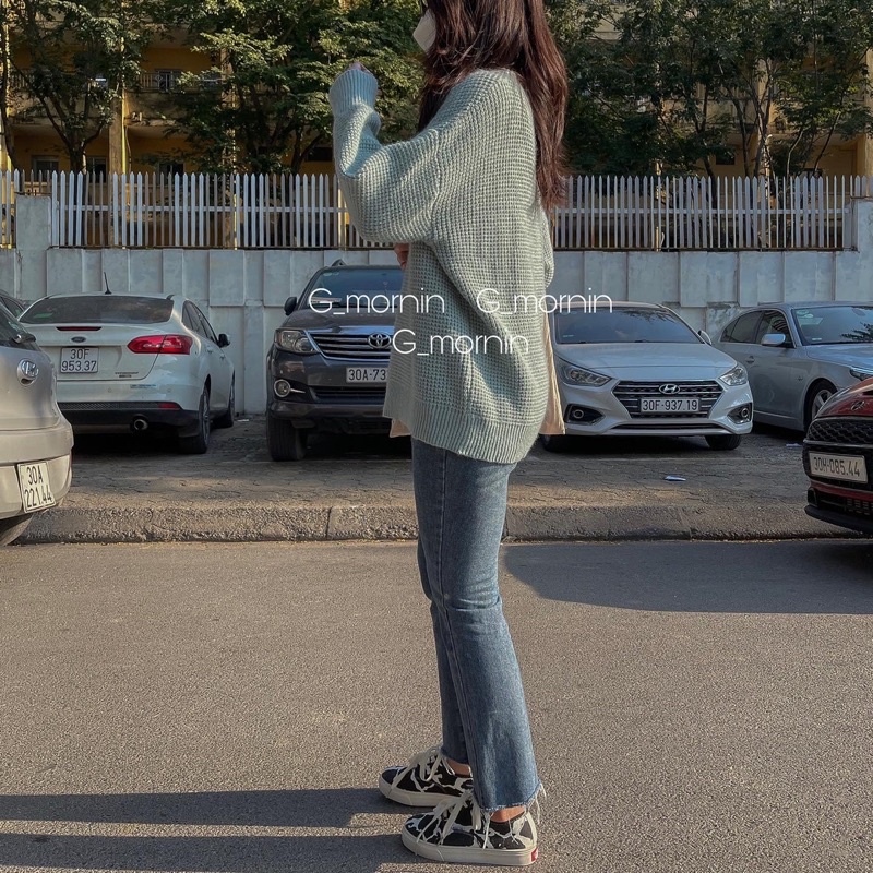 Quần jeans xanh loe QJ0110