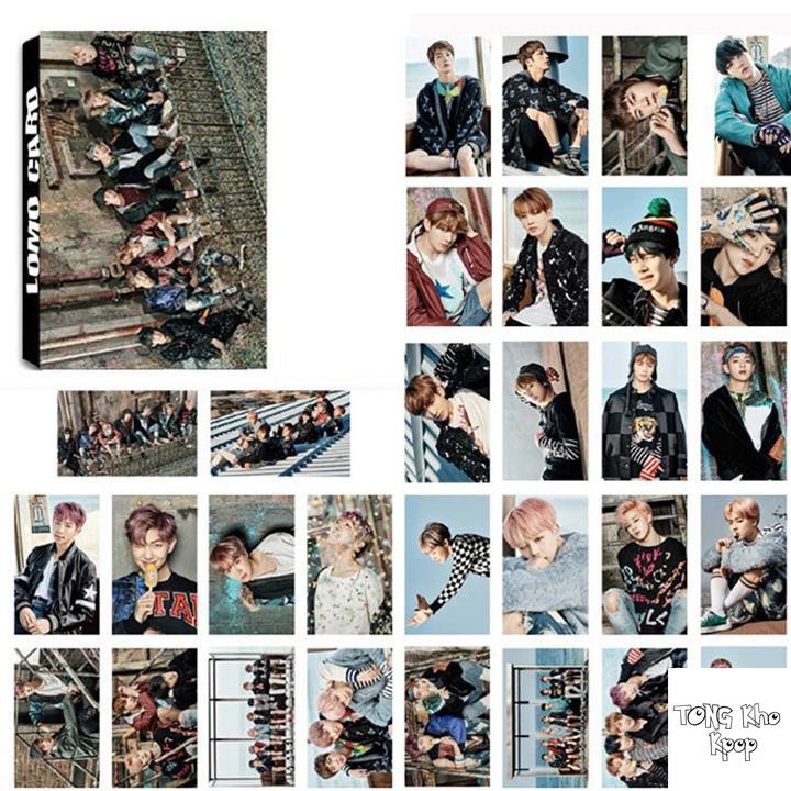 Hộp ảnh Lomo card BTS 5x8 You Never Walk Alone JUNGKOOK album ảnh idol thần tượng Hàn Quốc