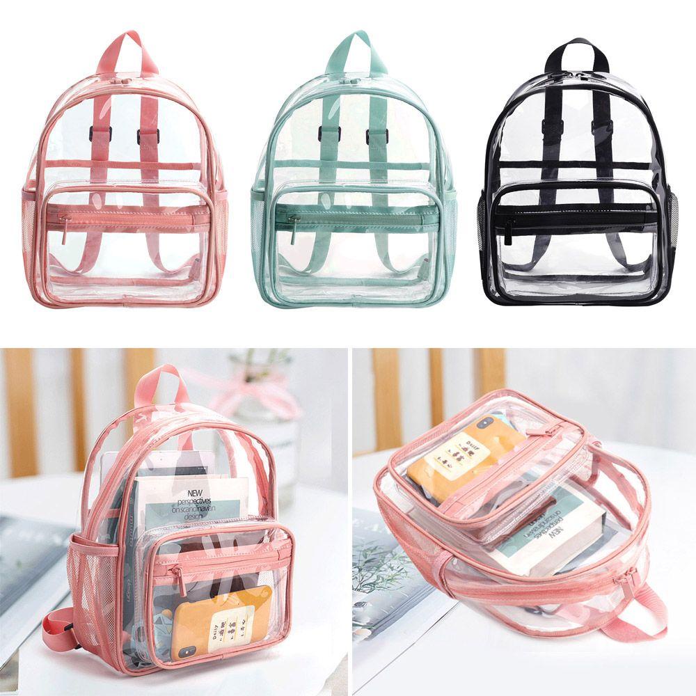 Balo Đi Học Bằng Nhựa PVC Cỡ Lớn Thời Trang Cho Nam Nữ