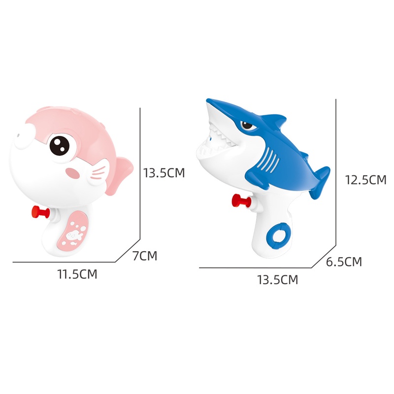 Đồ Chơi Súng Phun Nước Hình Con Cá Mập Ngộ Nghĩnh