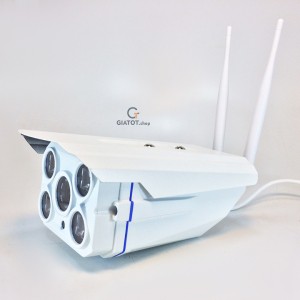 Camera ip wifi HD - 720P thân ngoài trời IPZ9 kèm nguồn và chân đế