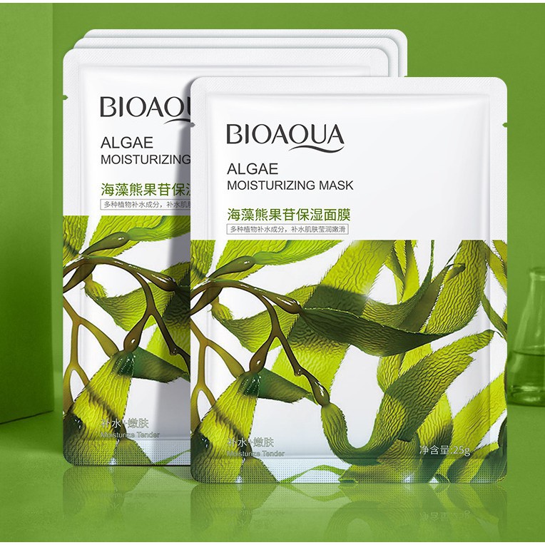 Mặt nạ giấy trái cây dưỡng trắng cấp ẩm giảm mụn cao cấp BIOAQUA