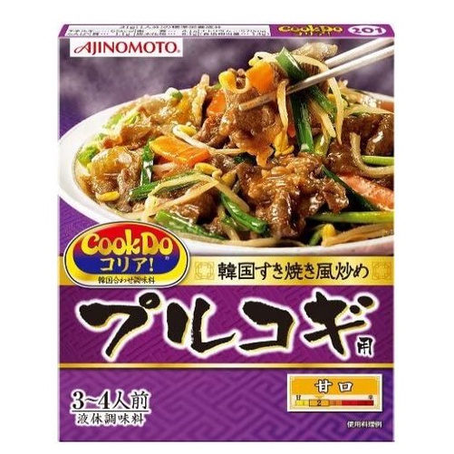 Xốt nấu bò Bulgogi hiệu Ajinomoto CookDo 110g