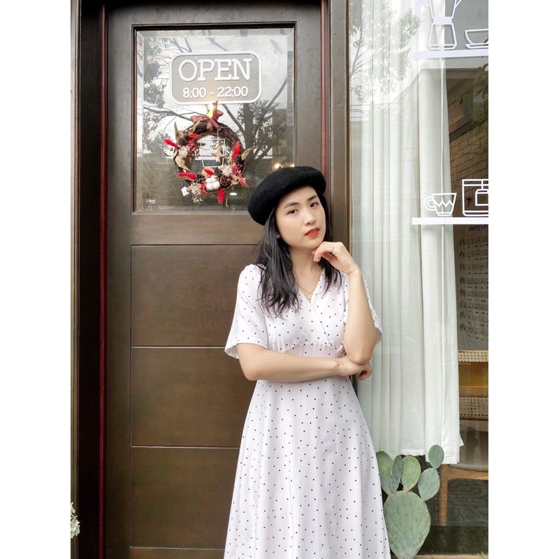 Đầm chấm bi maxi Ma Vie | BigBuy360 - bigbuy360.vn