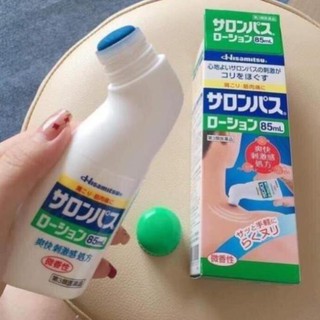 Lăn Giảm Đau Hisamitsu Salonpas Nhật Bản Chai 85ml - xoa bóp giảm đau hàng Nhật nội địa (Japan)